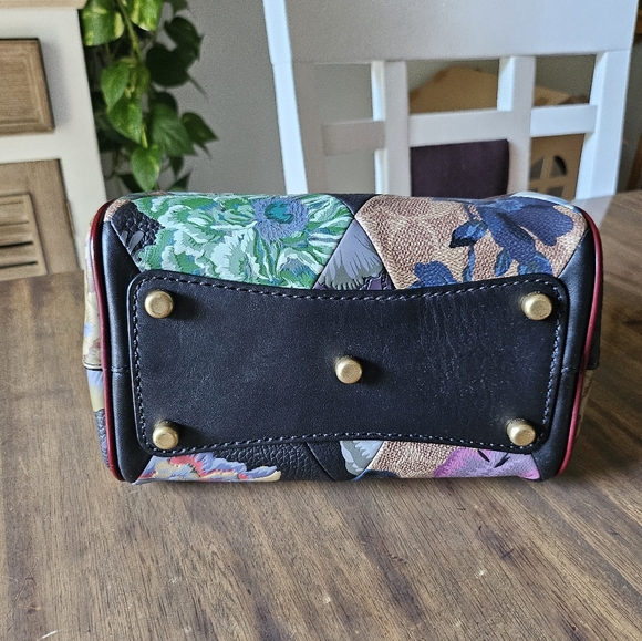 Coach X Kaffe Fassett Patchwork Marleigh Bag - Picture 6 of 9